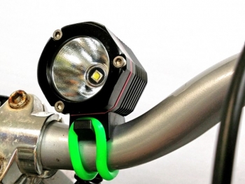 Nightsearcher BIKESTAR1000high performance LED Bike Light with optimal focus reflector